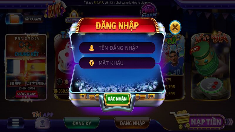 Hướng dẫn đăng nhập RIKVIP nhanh chóng dưới 10 giây